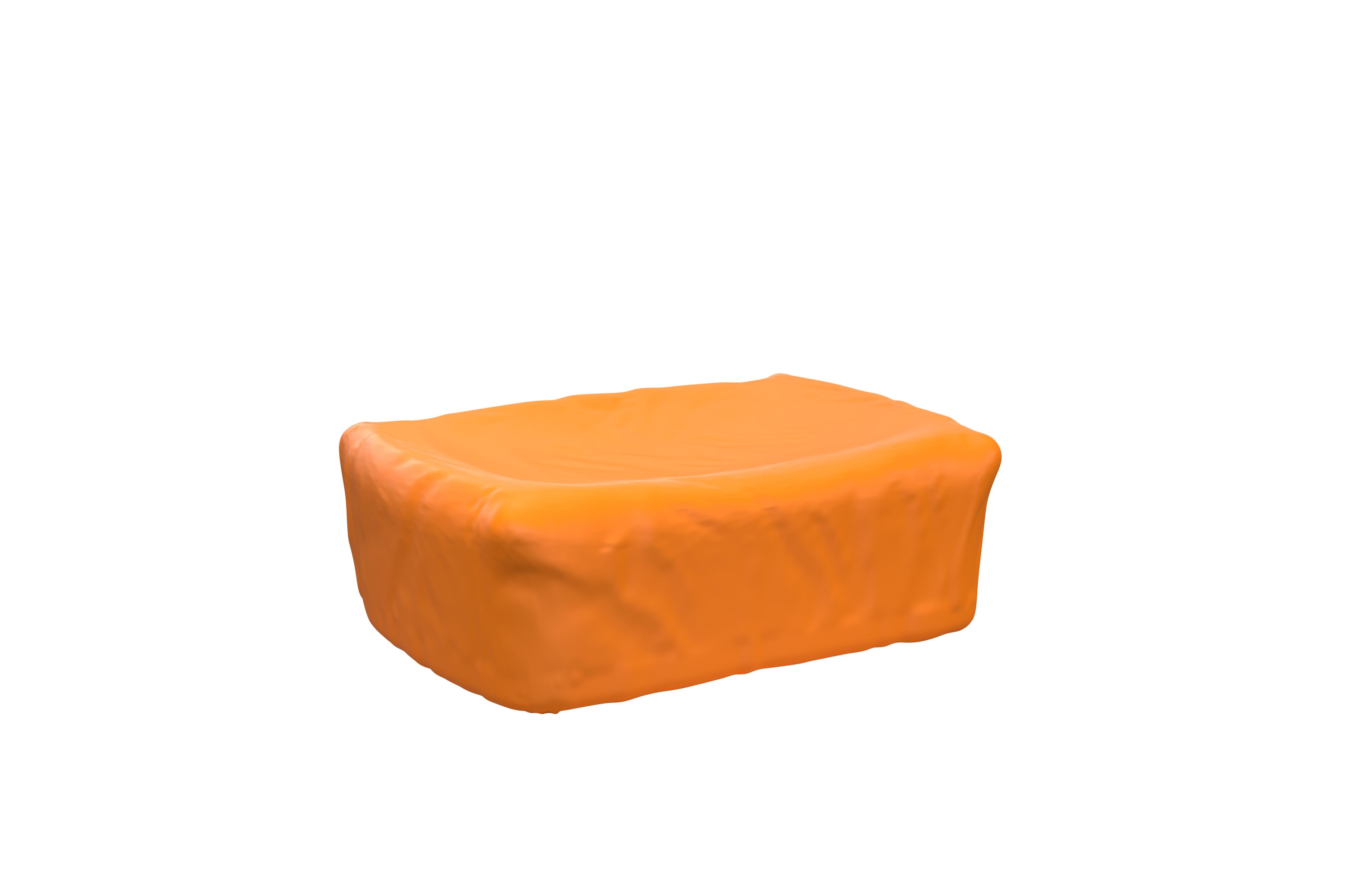 Snoezelen Musical Positioning Cushion, 53 x 37 x 23-1/2 Inches, Orange 2123505